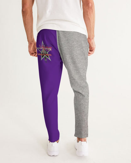 Cool grey half purple by Marvin Jeans and Trinity D Marvin Men's Joggers