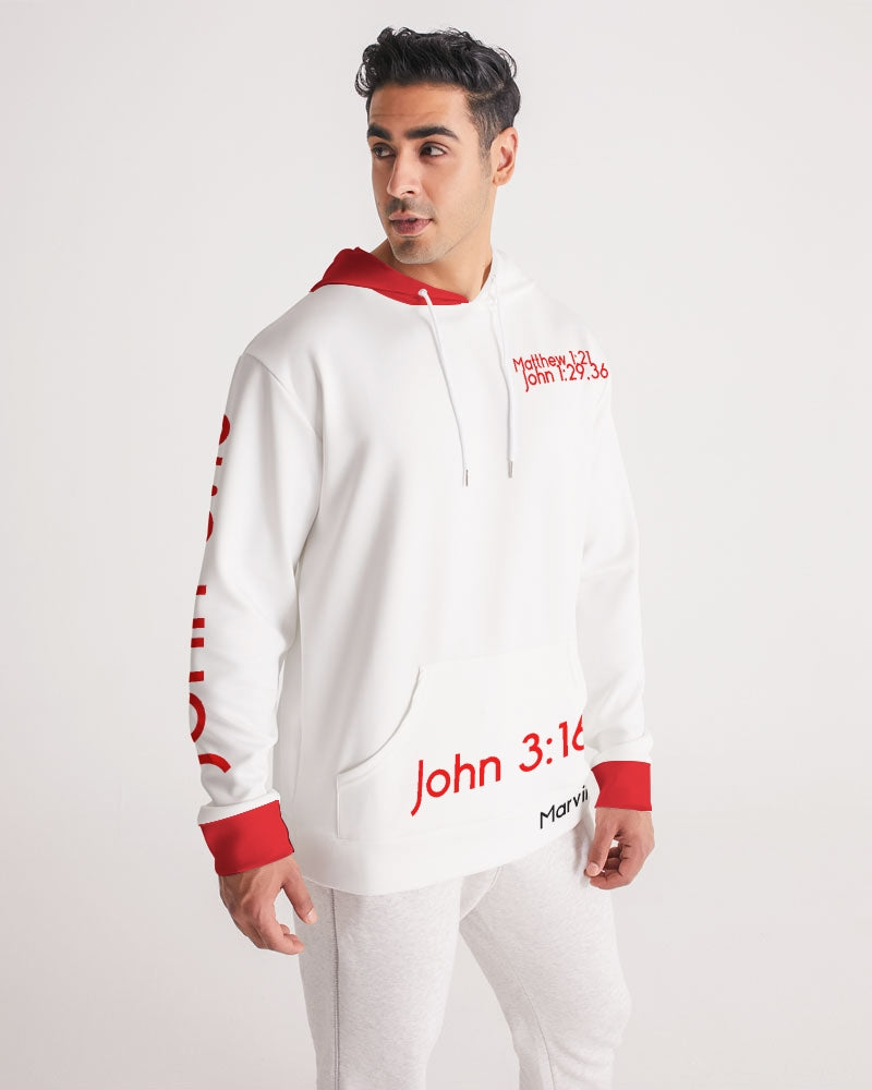 John 3:16) Gospel message Men's Hoodie