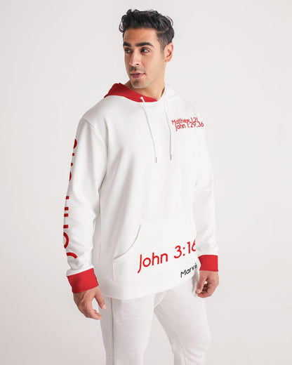 John 3:16) Gospel message Men's Hoodie