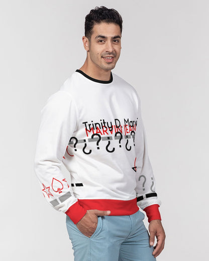 @the MARVIN JEANS company Men's Classic French Terry Crewneck Pullover