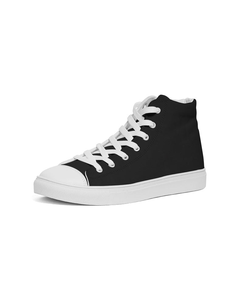 Black by Trinity D. Marvin Men's Hightop Canvas Shoe