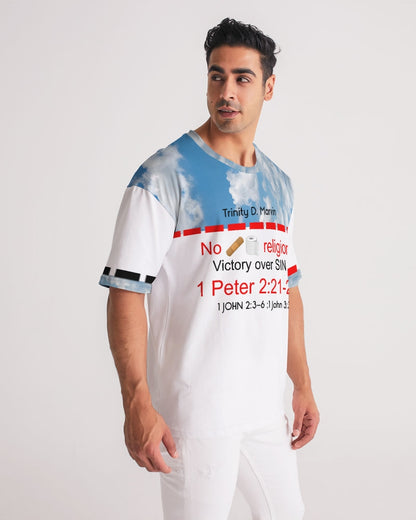 Gospel message strong BY MARVIN JEANS Men's Premium Heavyweight Tee