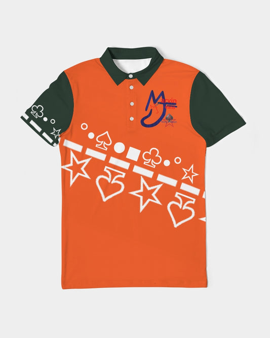 Miami by Marvin Jeans and Trinity D Marvin Men's Slim Fit Short Sleeve Polo