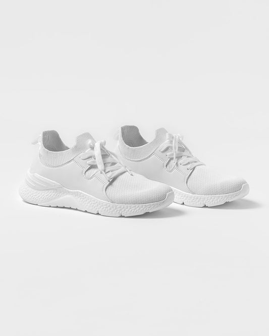 All White Trinity D.  Marvin Men's Two-Tone Sneaker