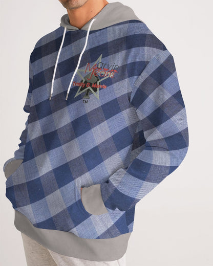 Blue strips by Marvin Jeans and Trinity D Marvin Men's Hoodie