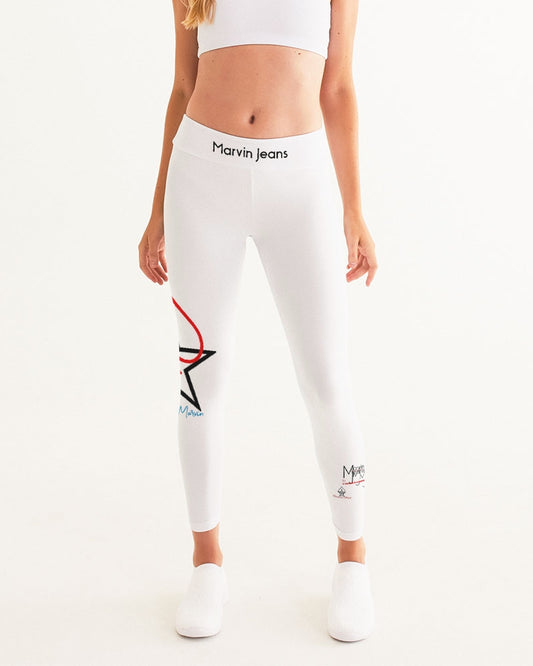 All White Legacy Women's Yoga Pants