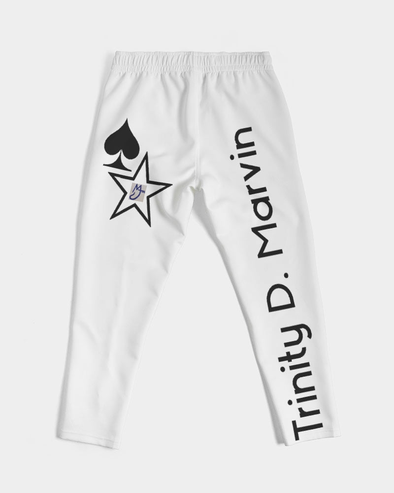 All white Legacy BY MARVIN JEANS Men's Joggers