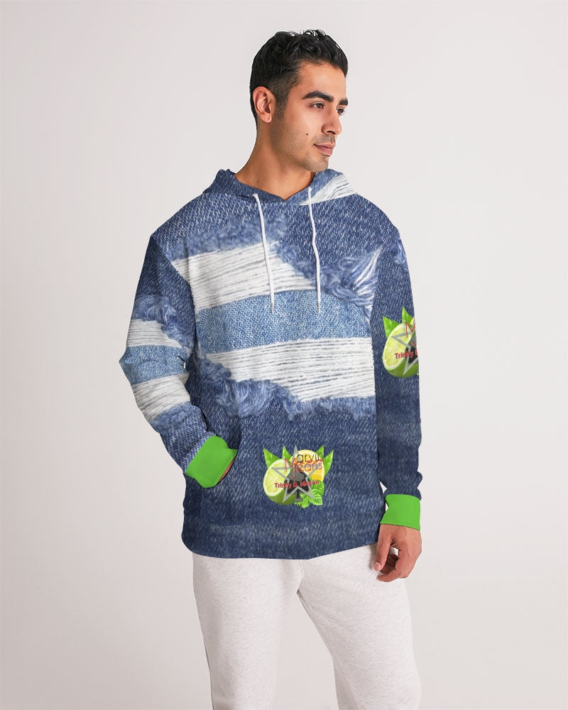 Denim green by Marvin Jeans and Trinity D Marvin Men's Hoodie