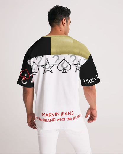 Gator white BY MARVIN JEANS Men's Premium Heavyweight Tee