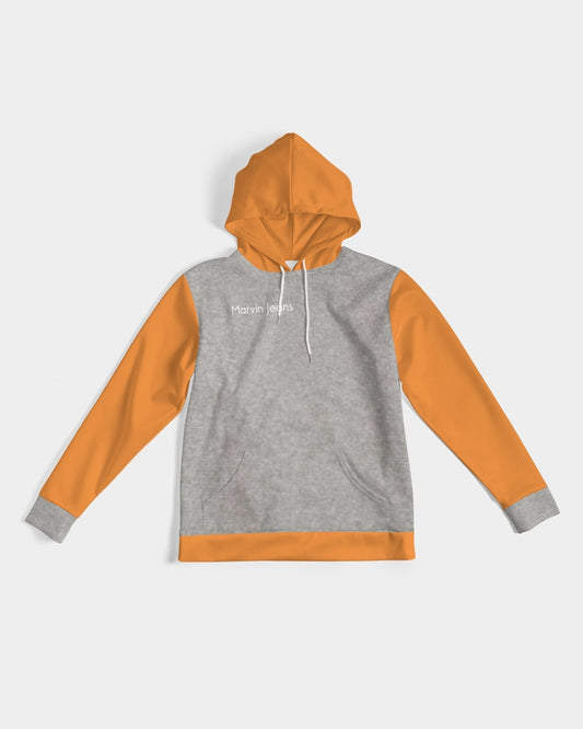 Cool grey orange by Marvin Jeans and Trinity D Marvin Men's Hoodie