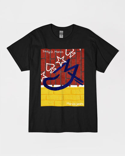Brick city red yellow by Marvin Jeans and Trinity D Marvin Unisex Ultra Cotton T-Shirt | Gildan