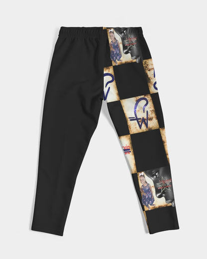 Bold gold logo's by Marvin Jeans and Trinity D Marvin Men's Joggers