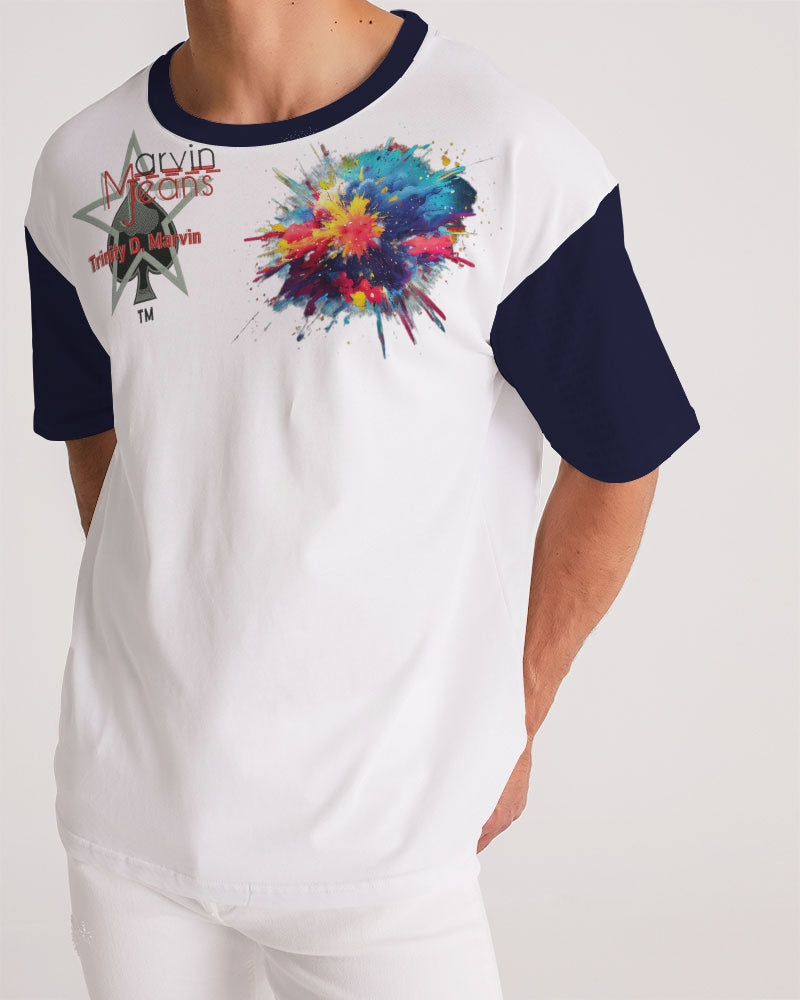 Dark splash by Marvin Jeans and Trinity D Marvin Men's Premium Heavyweight Tee