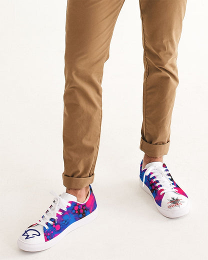 High tide by Marvin Jeans and Trinity D Marvin Men's Faux-Leather Sneaker