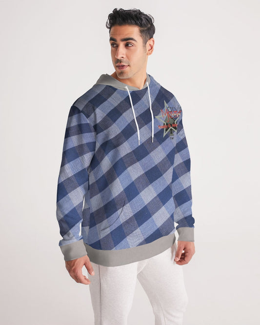 Blue strips by Marvin Jeans and Trinity D Marvin Men's Hoodie