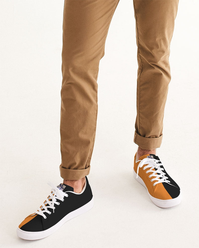 Another one 2.0 half black BY MARVIN JEANS Men's Faux-Leather Sneaker