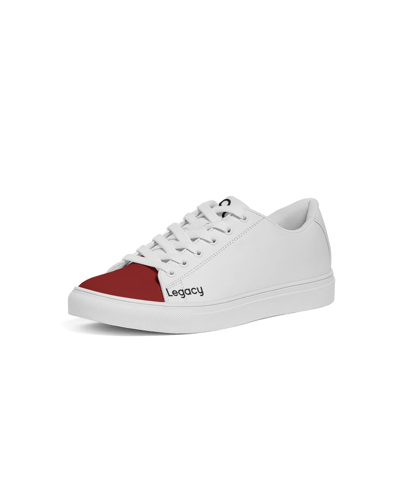 Maroon tip Legacy Men's Faux-Leather Sneaker