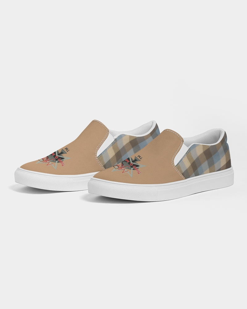 @plaids Men's Slip-On Canvas Shoe