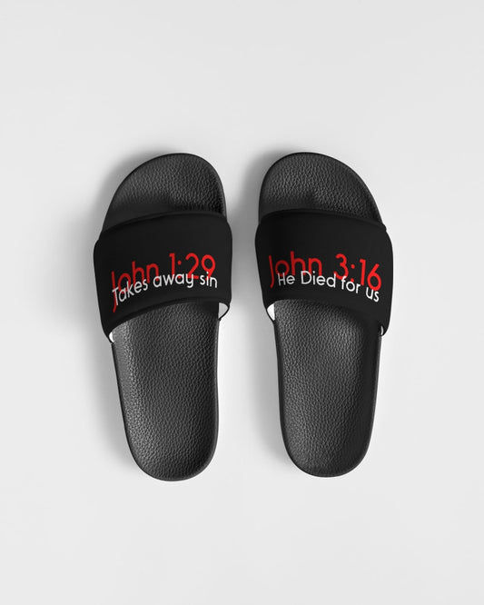 John 3:16 BY MARVIN JEANS Men's Slide Sandal