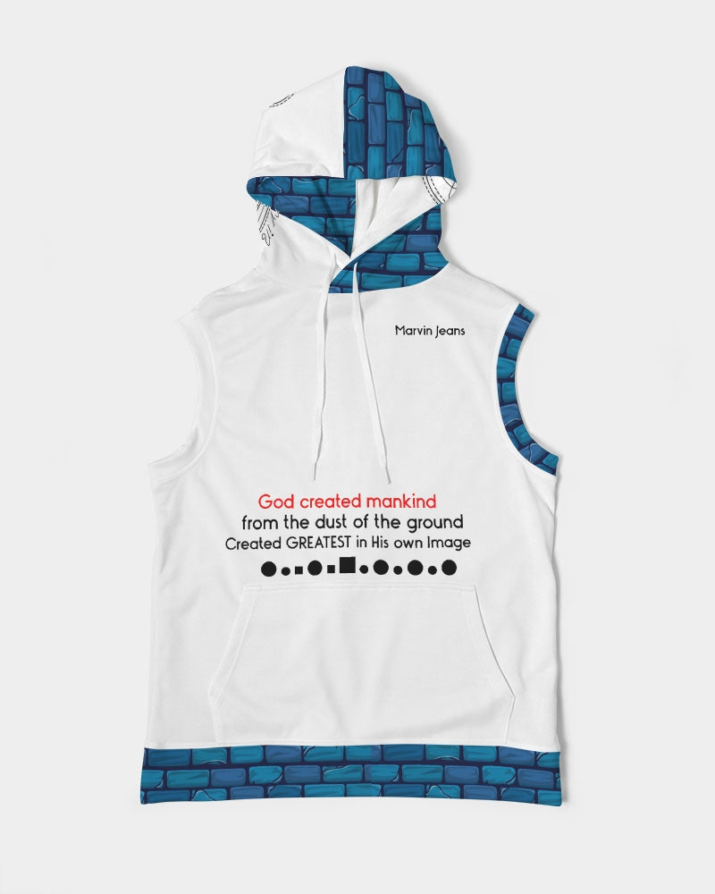 Brick city Men's Premium Heavyweight Sleeveless Hoodie