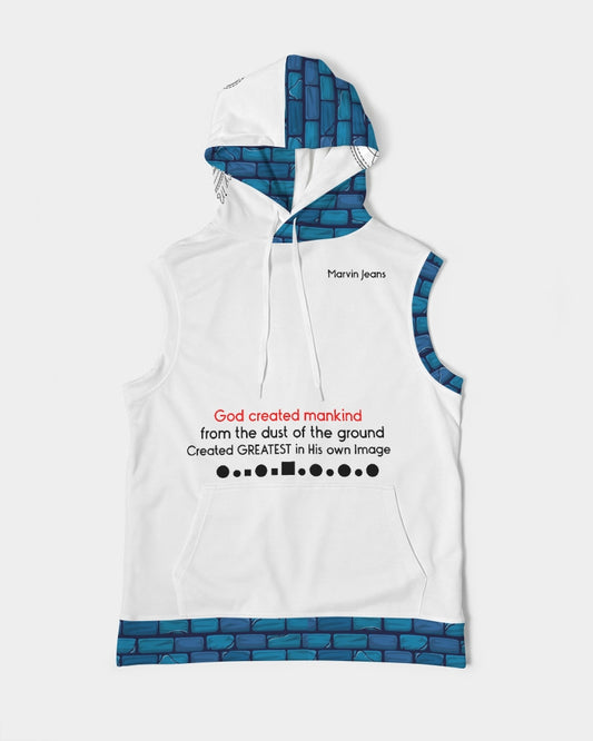 Brick city Men's Premium Heavyweight Sleeveless Hoodie
