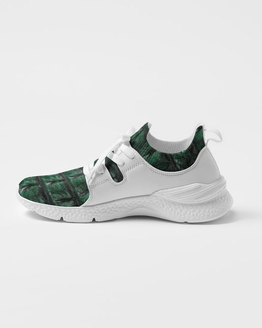 Gator green by Trinity D. Marvin Men's Two-Tone Sneaker
