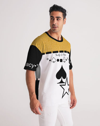 Gator yellow by Trinity D Marvin Men's Premium Heavyweight Tee