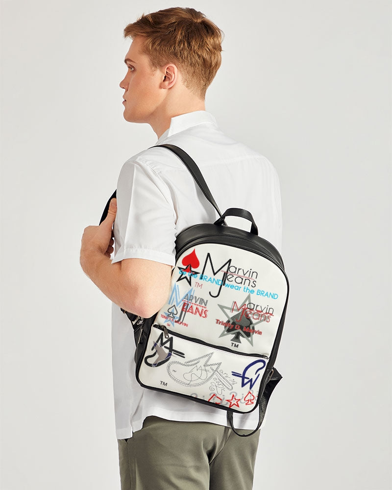 Retro by Trinity D Marvin and Marvin Jeans  Classic Faux Leather Backpack