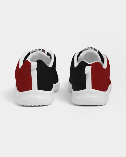 Maroon half black by Marvin Jeans Men's Athletic Shoe