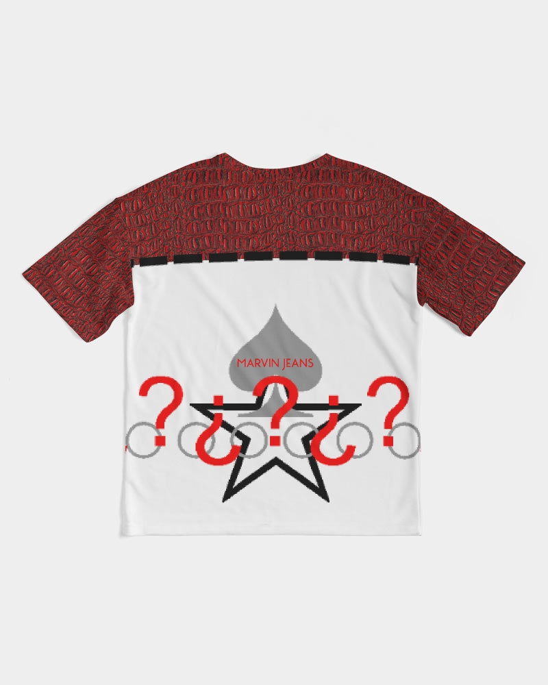 Gator red Gospel message by Trinity D Marvin Men's Premium Heavyweight Tee
