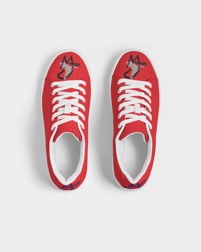 Red by Marvin Jeans and Trinity D Marvin Men's Faux-Leather Sneaker
