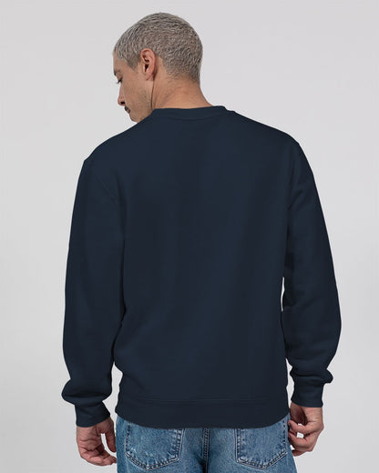 Logo cap by Marvin Jeans and Trinity D Marvin Unisex Premium Crewneck Sweatshirt | Lane Seven