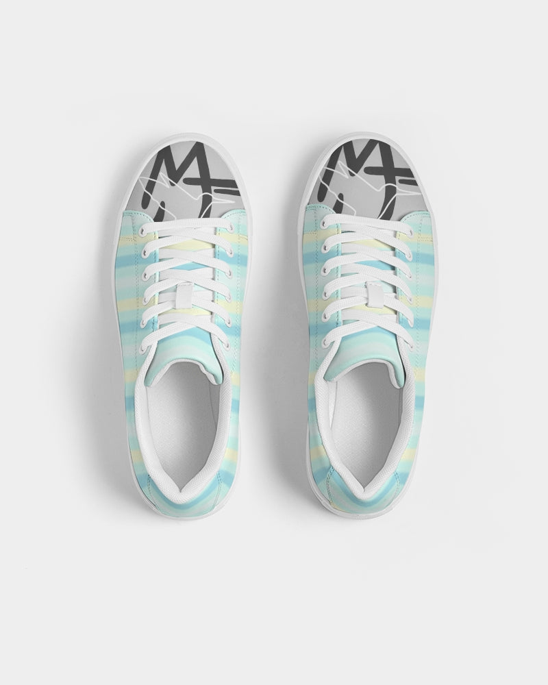 Pin stripes BY MARVIN JEANS Men's Faux-Leather Sneaker