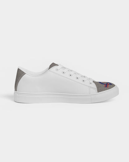 Dark grid  by Marvin Jeans and Trinity D Marvin Men's Faux-Leather Sneaker