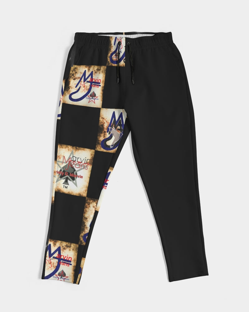 Bold gold logo's by Marvin Jeans and Trinity D Marvin Men's Joggers