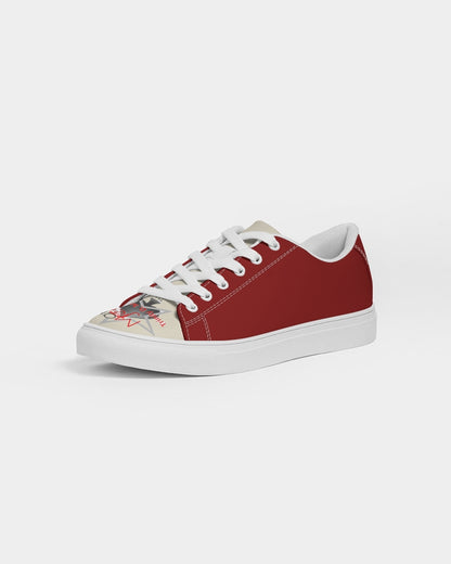 Blake maroon mix Men's Faux-Leather Sneaker