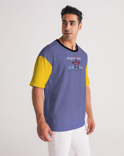 Yellow mix by Marvin Jeans and Trinity D Marvin Men's Premium Heavyweight Tee