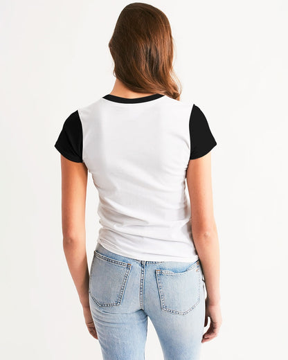 Two logo's by Marvin Jeans and Trinity D Marvin Women's Tee