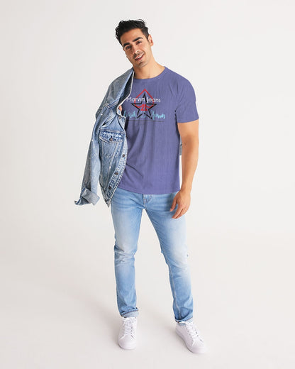 Blue light by Marvin Jeans and Trinity D Marvin Men's Tee
