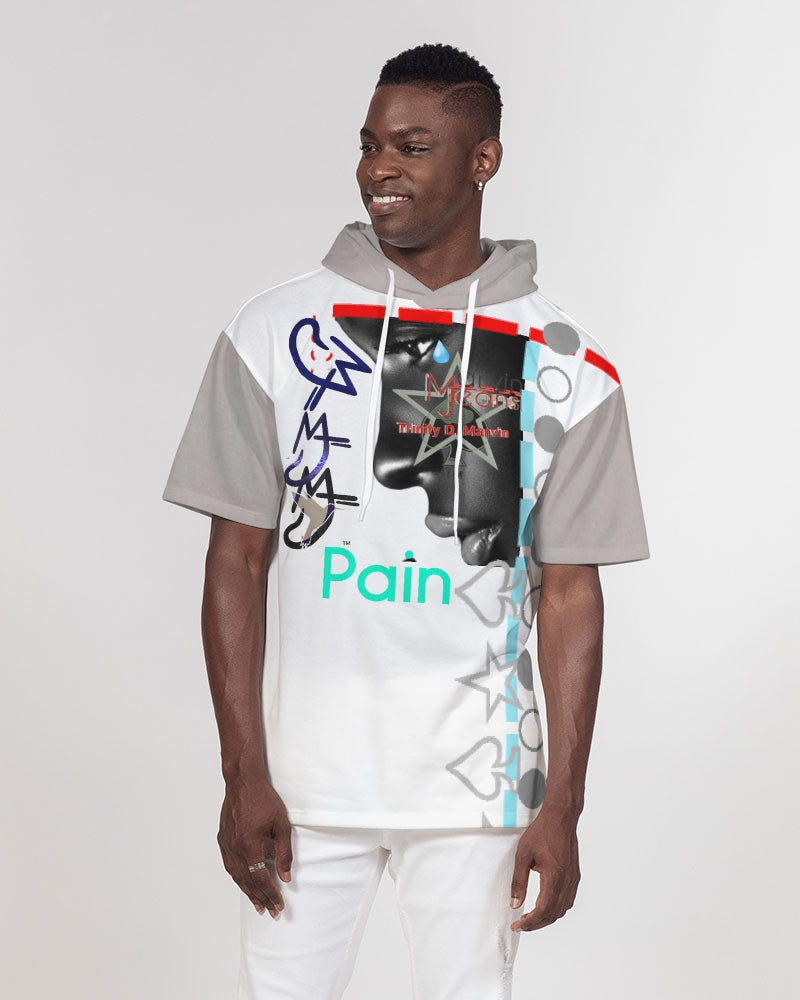 Feel my pain by Marvin Jeans and Trinity D Marvin Men's Premium Heavyweight Short Sleeve Hoodie