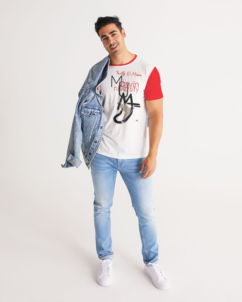 Marvin University red by Marvin Jeans and Trinity D Marvin Men's Tee