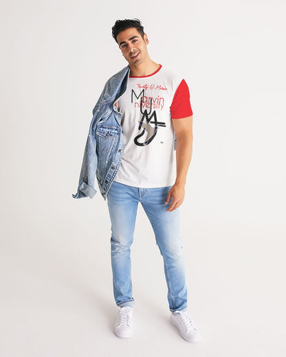 Marvin University red by Marvin Jeans and Trinity D Marvin Men's Tee