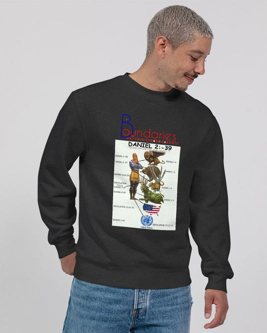 Daniel's gospel message by Marvin Jeans and Trinity D Marvin Unisex Premium Crewneck Sweatshirt | Lane Seven