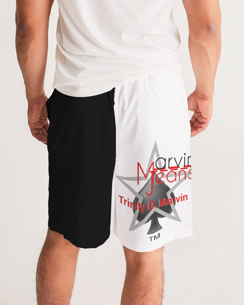 Black white by MARVIN JEANS Men's Jogger Shorts