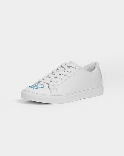 All white logo tip by Marvin Jeans and Trinity D Marvin Men's Faux-Leather Sneaker
