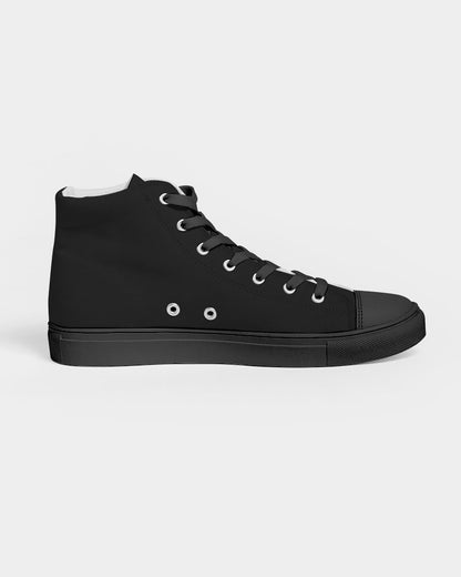 Above greatness by Trinity D Marvin and Marvin jeans Men's Hightop Canvas Shoe - Black