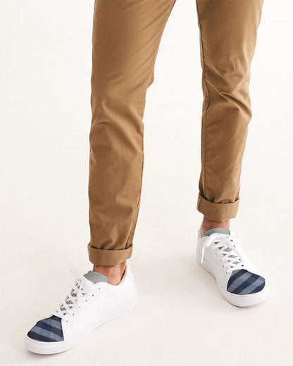 Blue stripes tip by Marvin Jeans and Trinity D Marvin Men's Faux-Leather Sneaker