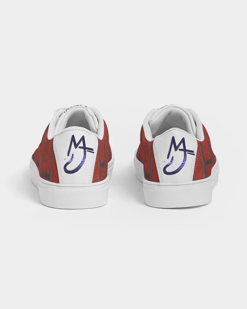 Brick city red by Marvin Jeans and Trinity D Marvin Men's Faux-Leather Sneaker