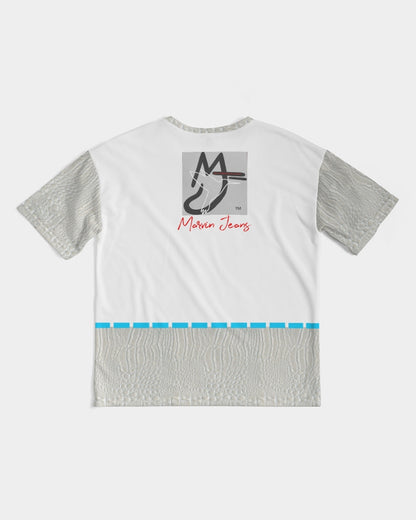 Gator white 100,000 by Trinity D Marvin Men's Premium Heavyweight Tee