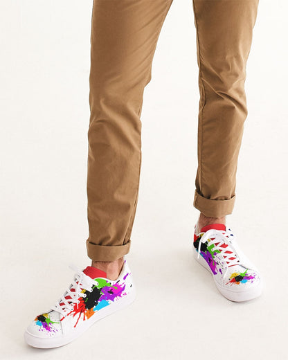Double splash by Marvin Jeans and Trinity D Marvin Men's Faux-Leather Sneaker